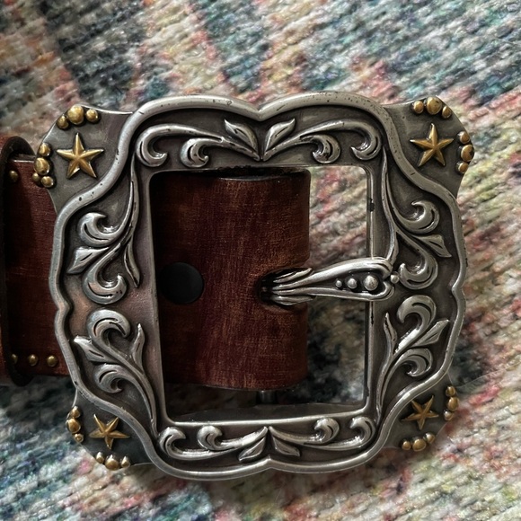 Women’s Western Studded Belt EUC - Picture 7 of 8